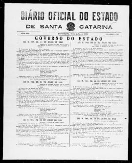 Diário Oficial do Estado de Santa Catarina. Ano 19. N° 4705 de 25/07/1952