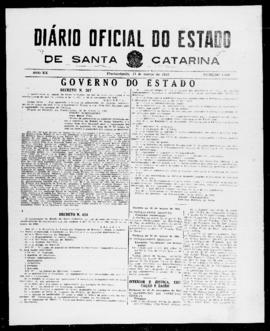 Diário Oficial do Estado de Santa Catarina. Ano 20. N° 4860 de 17/03/1953