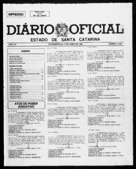 Diário Oficial do Estado de Santa Catarina. Ano 57. N° 14461 de 11/06/1992