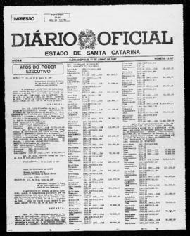 Diário Oficial do Estado de Santa Catarina. Ano 53. N° 13227 de 17/06/1987