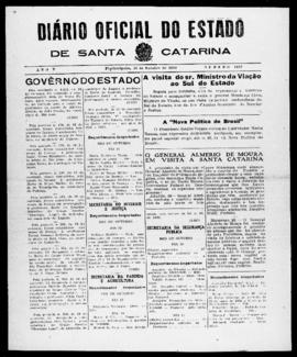 Diário Oficial do Estado de Santa Catarina. Ano 5. N° 1332 de 20/10/1938