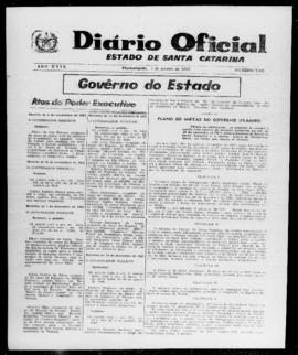 Diário Oficial do Estado de Santa Catarina. Ano 29. N° 7205 de 07/01/1963