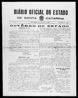 Diário Oficial do Estado de Santa Catarina. Ano 5. N° 1431 de 27/02/1939