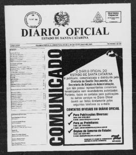 Diário Oficial do Estado de Santa Catarina. Ano 75. N° 18718 de 26/10/2009