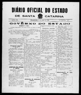 Diário Oficial do Estado de Santa Catarina. Ano 6. N° 1517 de 17/06/1939