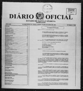 Diário Oficial do Estado de Santa Catarina. Ano 70. N° 17500 de 19/10/2004