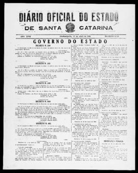 Diário Oficial do Estado de Santa Catarina. Ano 17. N° 4158 de 17/04/1950