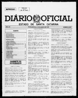 Diário Oficial do Estado de Santa Catarina. Ano 57. N° 14510 de 21/08/1992