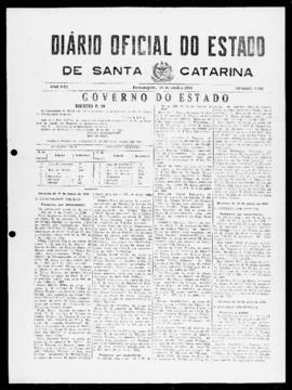 Diário Oficial do Estado de Santa Catarina. Ano 21. N° 5122 de 28/04/1954