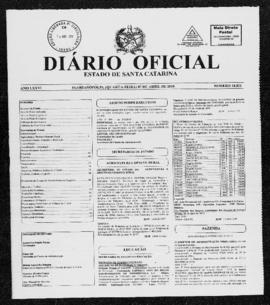 Diário Oficial do Estado de Santa Catarina. Ano 76. N° 18821 de 07/04/2010