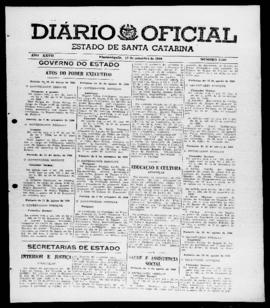 Diário Oficial do Estado de Santa Catarina. Ano 27. N° 6640 de 12/09/1960