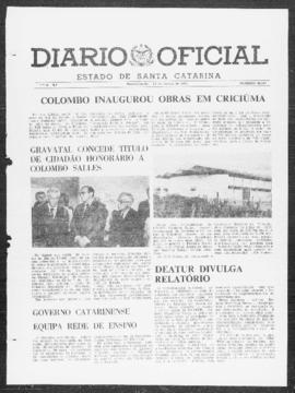 Diário Oficial do Estado de Santa Catarina. Ano 40. N° 10192 de 11/03/1975