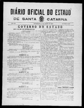Diário Oficial do Estado de Santa Catarina. Ano 15. N° 3803 de 11/10/1948