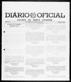 Diário Oficial do Estado de Santa Catarina. Ano 49. N° 12258 de 18/07/1983