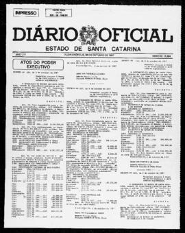 Diário Oficial do Estado de Santa Catarina. Ano 53. N° 13304 de 05/10/1987