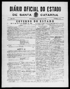 Diário Oficial do Estado de Santa Catarina. Ano 15. N° 3873 de 01/02/1949