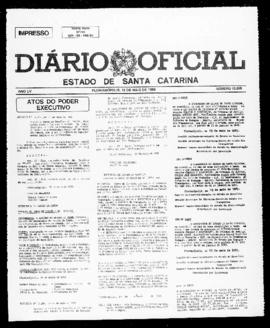 Diário Oficial do Estado de Santa Catarina. Ano 55. N° 13699 de 12/05/1989