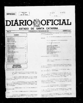 Diário Oficial do Estado de Santa Catarina. Ano 56. N° 14247 de 01/08/1991