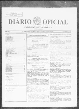 Diário Oficial do Estado de Santa Catarina. Ano 69. N° 17081 de 24/01/2003