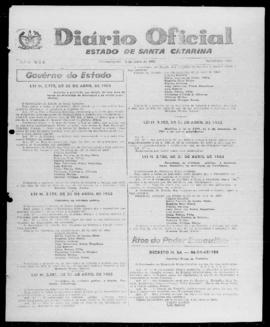 Diário Oficial do Estado de Santa Catarina. Ano 30. N° 7282 de 03/05/1963