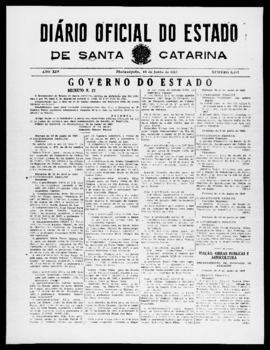 Diário Oficial do Estado de Santa Catarina. Ano 14. N° 3482 de 10/06/1947