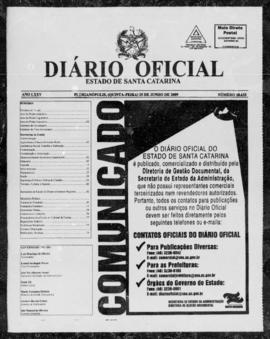 Diário Oficial do Estado de Santa Catarina. Ano 75. N° 18633 de 25/06/2009