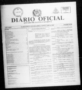 Diário Oficial do Estado de Santa Catarina. Ano 73. N° 18229 de 17/10/2007