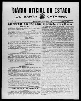 Diário Oficial do Estado de Santa Catarina. Ano 9. N° 2338 de 11/09/1942