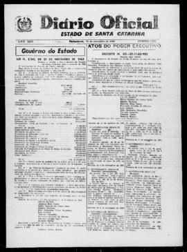 Diário Oficial do Estado de Santa Catarina. Ano 30. N° 7428 de 26/11/1963