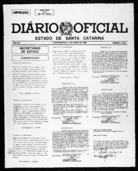 Diário Oficial do Estado de Santa Catarina. Ano 53. N° 12978 de 17/06/1986