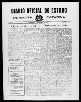Diário Oficial do Estado de Santa Catarina. Ano 1. N° 271 de 06/02/1935