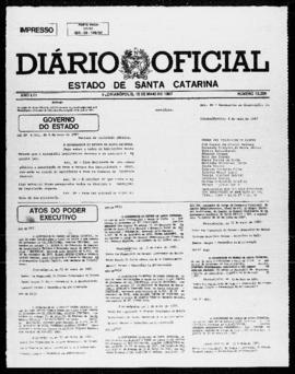 Diário Oficial do Estado de Santa Catarina. Ano 53. N° 13205 de 15/05/1987