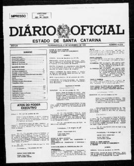 Diário Oficial do Estado de Santa Catarina. Ano 56. N° 14316 de 07/11/1991