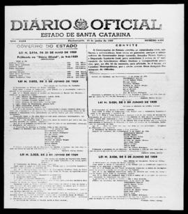 Diário Oficial do Estado de Santa Catarina. Ano 26. N° 6337 de 10/06/1959