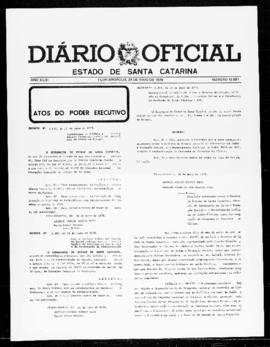 Diário Oficial do Estado de Santa Catarina. Ano 43. N° 10991 de 29/05/1978