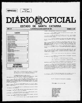 Diário Oficial do Estado de Santa Catarina. Ano 57. N° 14499 de 06/08/1992