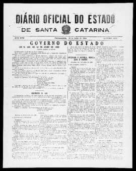 Diário Oficial do Estado de Santa Catarina. Ano 17. N° 4224 de 25/07/1950
