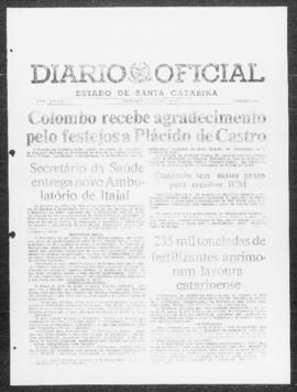 Diário Oficial do Estado de Santa Catarina. Ano 39. N° 9917 de 29/01/1974