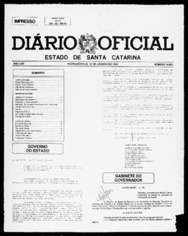Diário Oficial do Estado de Santa Catarina. Ano 58. N° 14855 de 18/01/1994