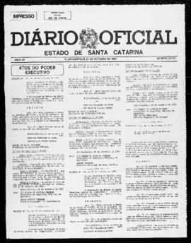 Diário Oficial do Estado de Santa Catarina. Ano 53. N° 13315 de 21/10/1987