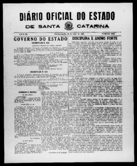 Diário Oficial do Estado de Santa Catarina. Ano 9. N° 2262 de 22/05/1942