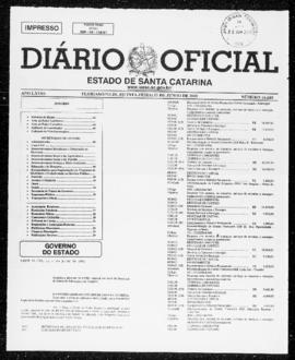 Diário Oficial do Estado de Santa Catarina. Ano 68. N° 16685 de 21/06/2001