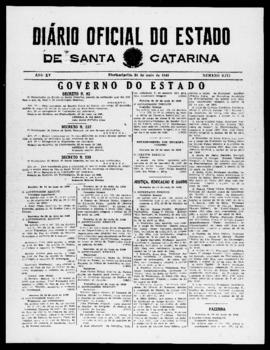 Diário Oficial do Estado de Santa Catarina. Ano 15. N° 3711 de 26/05/1948