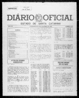 Diário Oficial do Estado de Santa Catarina. Ano 57. N° 14577 de 30/11/1992