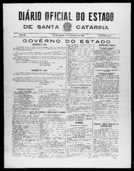 Diário Oficial do Estado de Santa Catarina. Ano 11. N° 2873 de 05/12/1944