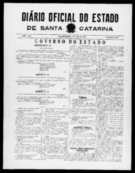 Diário Oficial do Estado de Santa Catarina. Ano 14. N° 3461 de 08/05/1947