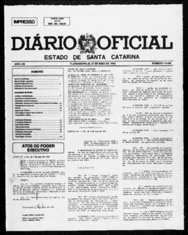 Diário Oficial do Estado de Santa Catarina. Ano 57. N° 14436 de 07/05/1992