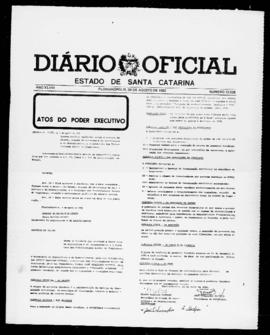 Diário Oficial do Estado de Santa Catarina. Ano 48. N° 12028 de 09/08/1982