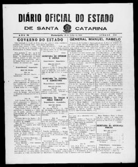 Diário Oficial do Estado de Santa Catarina. Ano 6. N° 1546 de 22/07/1939