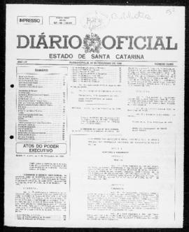 Diário Oficial do Estado de Santa Catarina. Ano 54. N° 13885 de 12/02/1990